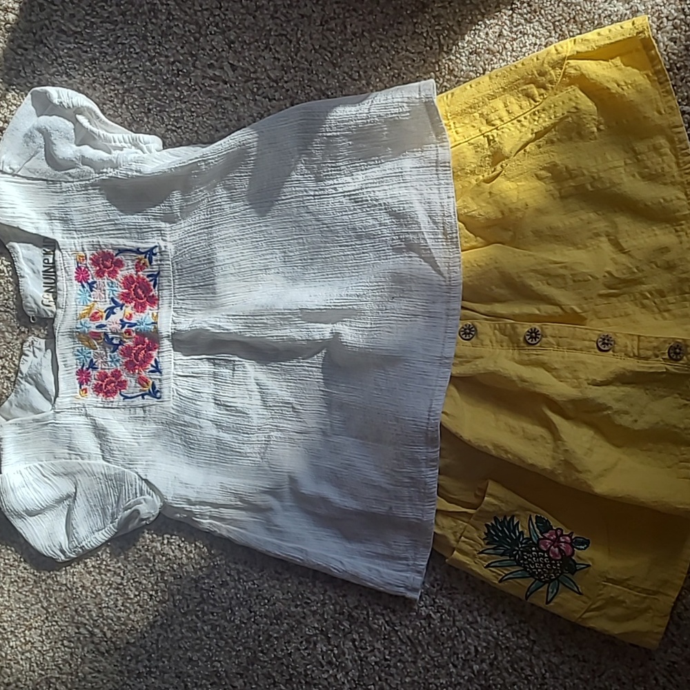 Girl's spring outfit